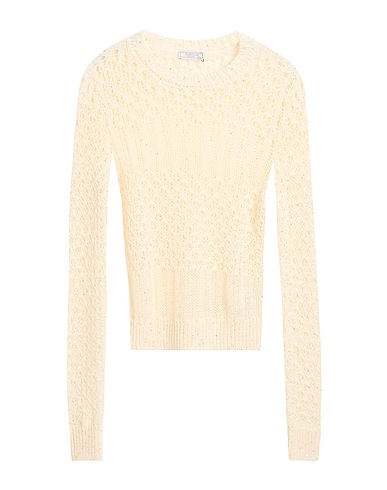 PESERICO Jumper Ivory 98% Cotton, 2% Polyester