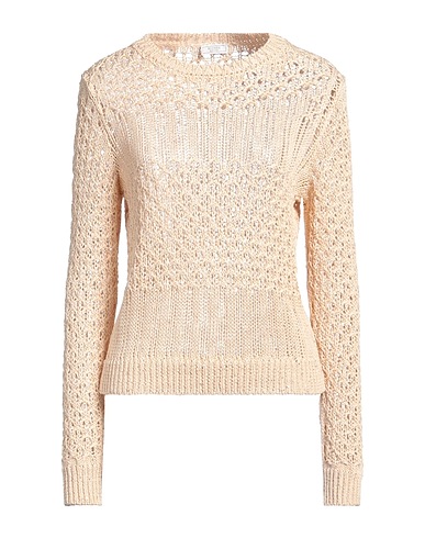 PESERICO Pullover Beige 98% Cotone, 2% Poliestere