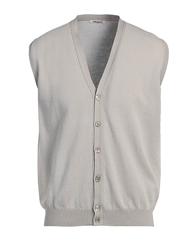GIOFERRARI Cardigan Grigio chiaro 100% Cotone