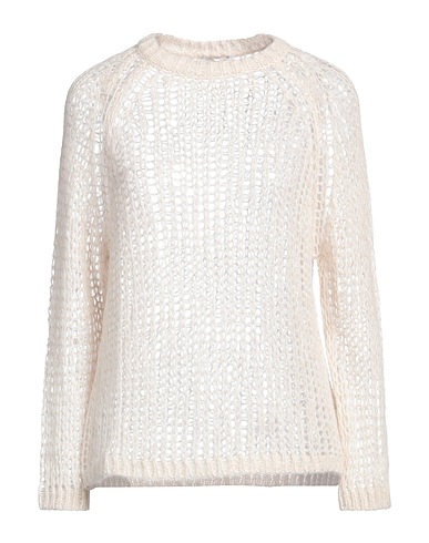 PESERICO Jumper Cream 65% Viscose, 35% Polyester, Alpaca wool, Polyamide, Virgin Wool