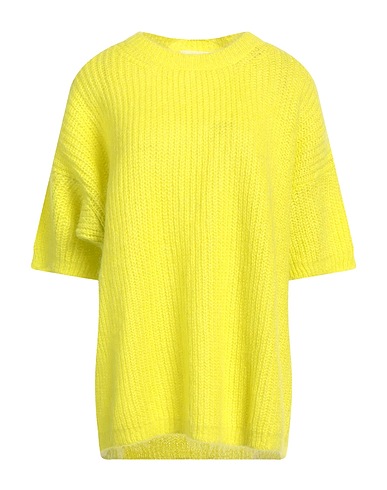 VICOLO Jumper Lime green 42% Acrylic, 30% Mohair wool, 28% Polyamide