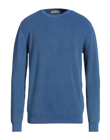 CASHMERE COMPANY プルオーバー アジュールブルー コットン 100%