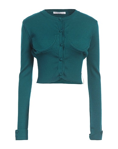 MAR DE MARGARITAS Cardigan Deep teal 52% Viscose, 26% Polyester, 22% Polyamide