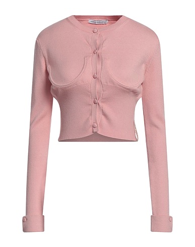 MAR DE MARGARITAS Cardigan Pink 52% Viscose, 26% Polyester, 22% Polyamide