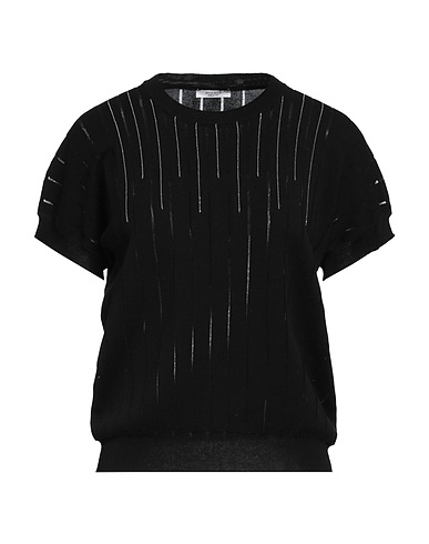 PESERICO Pullover Nero 100% Cotone