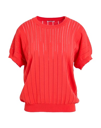 PESERICO Jumper Tomato red 100% Cotton