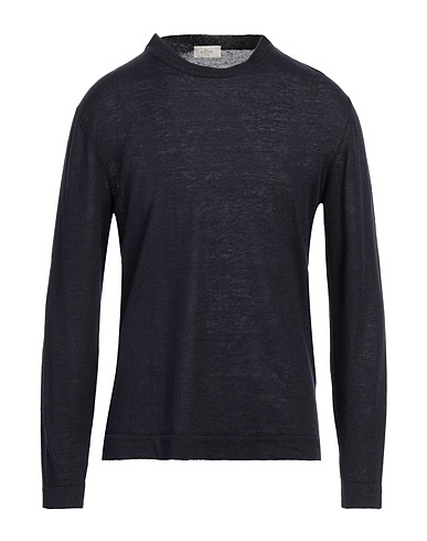 ALTEA Jumper Midnight blue 55% Linen, 45% Lyocell
