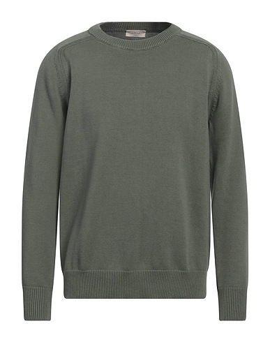 ALTEA Pullover Verde militare 100% Cotone