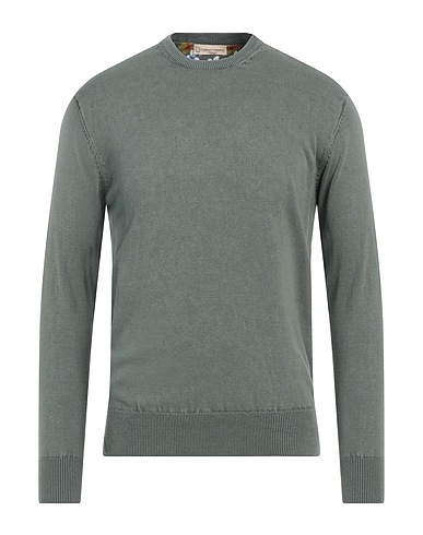 CASHMERE COMPANY Pullover Verde salvia 100% Cotone