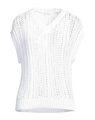 PESERICO Sweater EASY White 75% Viscose, 25% Polyester