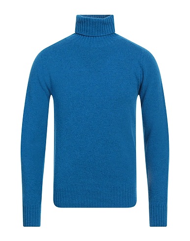 ALTEA Polo neck Azure 100% Virgin Wool