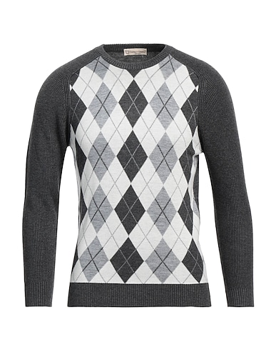 CASHMERE COMPANY Jumper Grey 40% Wool, 30% Cashmere, 15% Nylon, 15% Silk