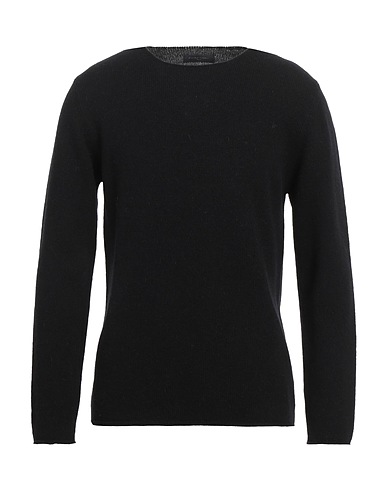 DANIELE FIESOLI Jumper Black 50% Baby alpaca wool, 50% Merino Wool