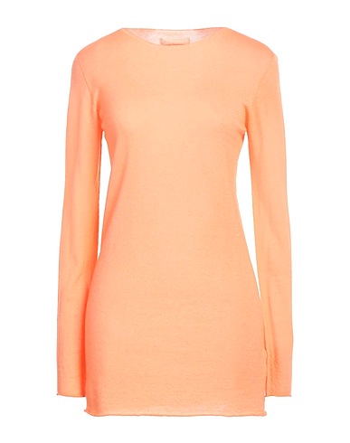 120% LINO Cashmere jumper Orange 100% Cashmere