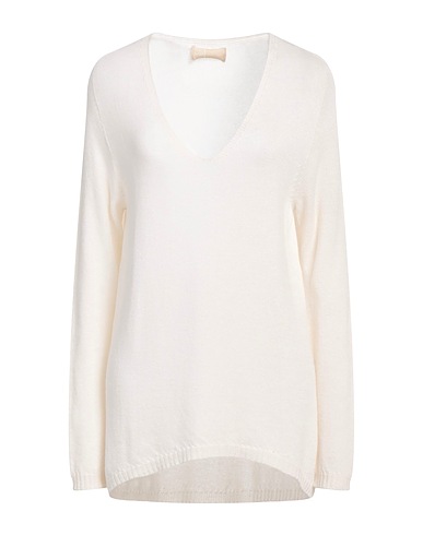 120% LINO Cashmere jumper Ivory 100% Cashmere