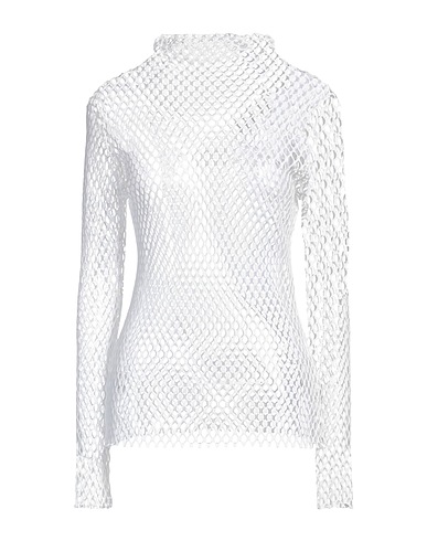 MSGM Turtleneck White 100% Cotton