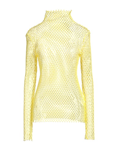 MSGM Polo neck Yellow 100% Cotton