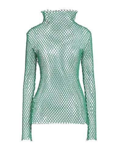 MSGM Turtleneck Green 100% Cotton