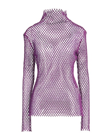 MSGM Turtleneck Purple 100% Cotton
