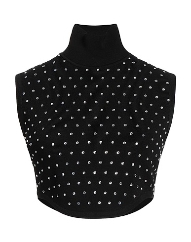 GIUSEPPE DI MORABITO Polo neck Black 88% Viscose, 12% Polyester
