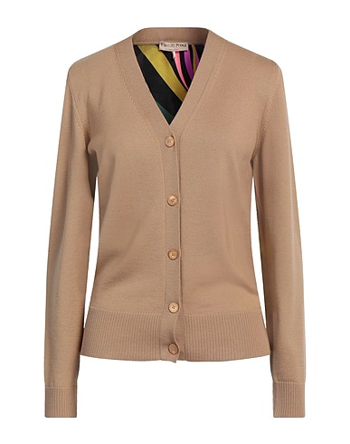 PUCCI Cardigan Beige 100% Lana, Seta