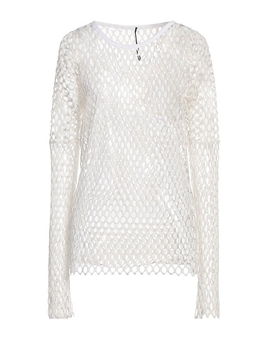 MASNADA Pullover Off white 90% Poliammide, 10% Elastan