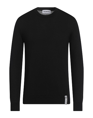 BIKKEMBERGS Pullover Nero 100% Lana