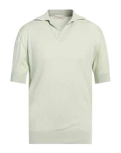 FILIPPO DE LAURENTIIS Pullover Verde chiaro 100% Cotone