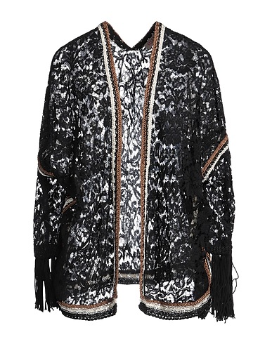 VALENTINO GARAVANI Cardigan Black 43% Viscose, 34% Cotton, 23% Polyamide
