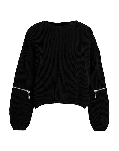 MAX&Co. Pullover BAOBAB Schwarz 53% Polyester, 47% Baumwolle