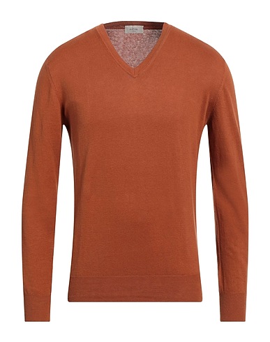 ALTEA Sweater Brown 55% Linen, 45% Cotton