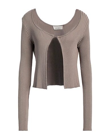 MEIMEIJ Cardigan Khaki 94% Viscose, 6% Elastane