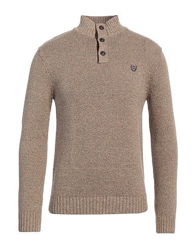 CHAPS Polo neck Sand 100% Cotton