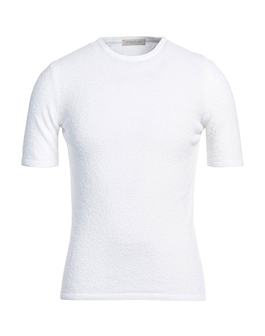ROSSOPURO Jumper White 67% Cotton, 33% Polyamide