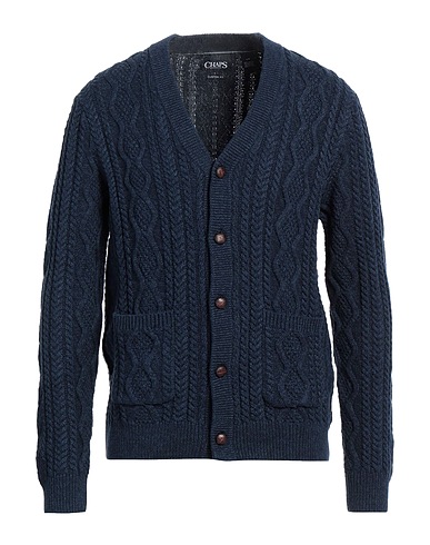 CHAPS Cardigan Navy 100% Cotton