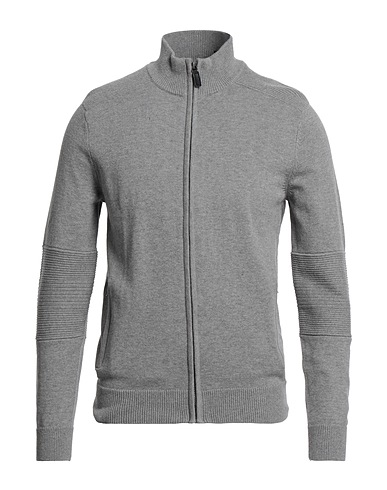 CHAPS Cardigan Grey 100% Cotton