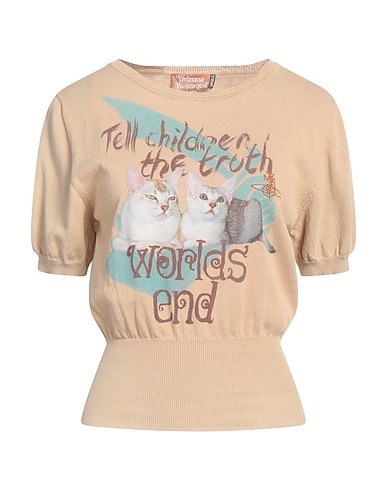 VIVIENNE WESTWOOD Jumper Beige 100% Cotton