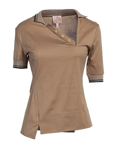 VIVIENNE WESTWOOD Polo shirt Khaki 100% Cotton