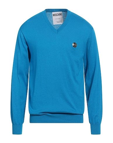 MOSCHINO Sweater Azure 85% Cotton, 15% Cashmere