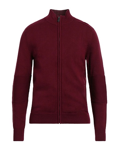 CHAPS Cardigan Burgundy 100% Cotton