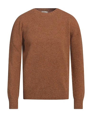 ALTEA Jumper Camel 100% Virgin Wool