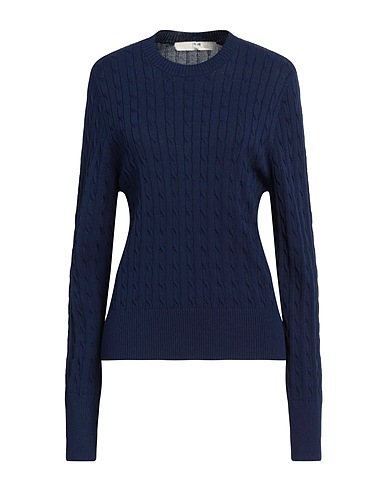 19.70 NINETEEN SEVENTY Pullover Blu notte 65% Viscosa, 35% Poliammide