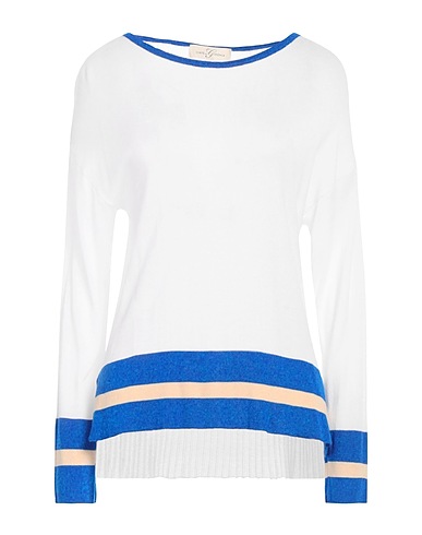 CORTE dei GONZAGA Pullover Bianco 50% Viscosa, 50% Poliammide