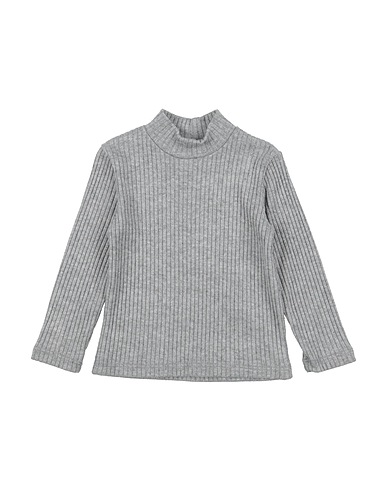 U+É Polo neck Light grey 50% Viscose, 25% Polyamide, 25% Polyester