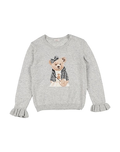 LE BEBÉ Pullover Grigio chiaro 45% Viscosa, 25% Lana, 25% Poliammide, 5% Cachemire