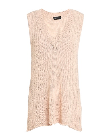 ROBERTO COLLINA ニットベスト ベージュ コットン 100%