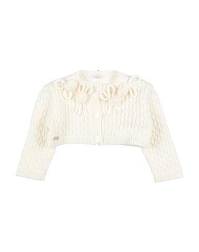 LE BEBÉ Cardigan White 45% Viscose, 25% Polyamide, 25% Merino Wool, 5% Cashmere
