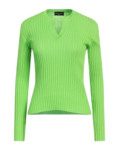 ROBERTO COLLINA Jumper Lime green 100% Cotton