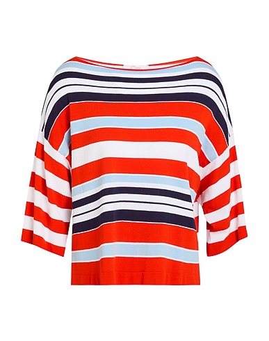 CLIPS MORE Jumper ROSSO 88% Viscose, 12% Polyester