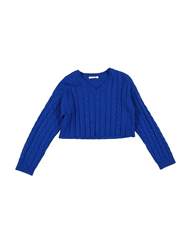 U+É Sweater Blue 45% Viscose, 25% Merino Wool, 25% Polyamide, 5% Cashmere